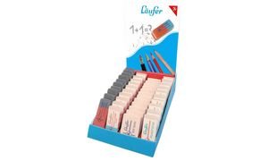 Läufer 13429 Eraser Display, 4 Different Types, 42 Erasers