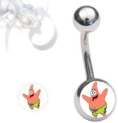 Navel Piercing Logo Patrick (Spongebob Squarepants)