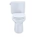 TOTO CST453CEFG#01 Bathroom-Hardware, 1.28Gpf/4.8Lpf, Cotton