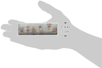 Preiser 10071 Recreation & Sports Bathers Reclining pkg(6) HO Scale Figure, Multiple - Image 3