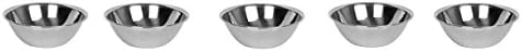 Excellante Stainless Mixing Bowl, 20 quart (5-Pack)