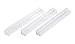 J JACKCUBE DESIGN Acrylic Nail Polish Wall Mount Cosmetic Storage Organizer, Space-Saving 3 Ledge Shelf Set (Large)- :MK178B