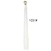Miss U Hair Unisex Women 20Inch 110g Synthetic Long Straight Hair Extensions Weft DIY Doll Hair Material (Pure white)