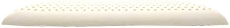 Syntry Slim Sleeper - Natural Latex Foam Pillow, Thin, Ventilated, Low Profile, Standard Size 2.75 inches Thick
