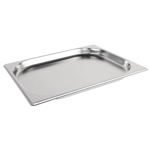 Vogue RVS 1-2 Gastronorm bak 20mm - Voedselserveerschaal vriezerbestendig K906
