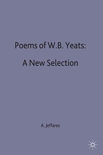 Amazon.com: Yeats's Poems: 9780333510612: Yeats, W. B., Jeffares