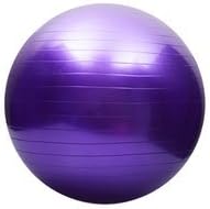 Exercise Ball Chair (Multiple Sizes) For Fitness, Stability, Gym, Balance & Yoga - Professional Quality Anti-Burst Extra Thick Fitness Ball - Great for Pilates, Abdominal Workout and Office Chair.