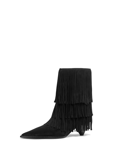 Michael Kors Women's Jayla Heeled Bootie, Black, 5.5