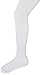 Jefferies Socks Big Girls' Rib Tight, White, 6-8 Years