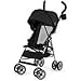 Kolcraft Cloud Umbrella Stroller, Black Travel Umbrella Stroller Comes with an Extended Sun Canopy and Rear Hood to Offer More Protection
