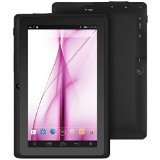 ProntoTec Axius Series 7 Inch Android 4.4 Tablet PC,HD 1024 x 600 Pixels Cortex A8 Dual Core Processor, 512MB/6GB, Dual Camera, G-Sensor, Google Play Pre-loaded - black