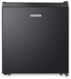 Mini nevera con compartimento de baja temperatura, nevera pequeña con estante intermedio, mini frigorífico de bajo consumo para hogares pequeños, 45 litros, negro, KB 8879
