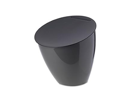 Mepal Abfallbehälter Calypso Plastik, Titanium 17.5 x 18.4 cm