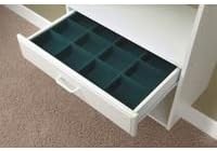Easy Track RJ2403 4" x 24" White Easy Track™ Jewelry Or Hosiery Tray