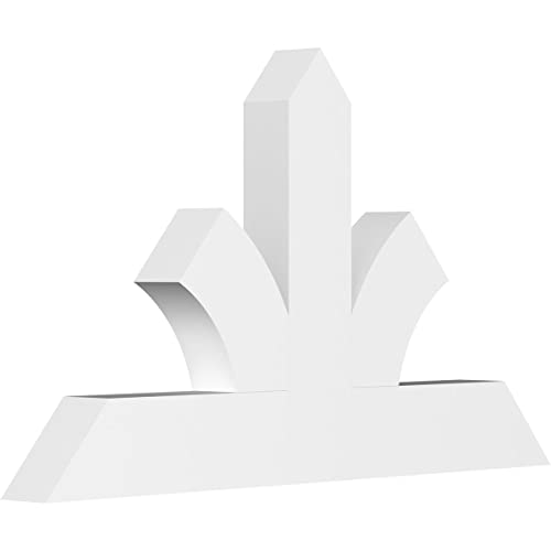 Ekena Millwork GBP048X28X0406RIC00 Richland Architectural Grade PVC Gable Brack…