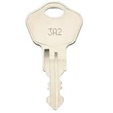Sentry Safe/Schwab 3E2 Replacement Keys: 2 Keys