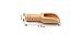 Small Wood Scoops/Mini Spoons for Condiment, Milk, Tea, Spices (Pack of 10)