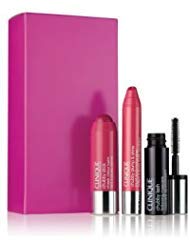 Clinique Chubby Sampler Make Up Deluxe Set: Mascara, Cheek Balm and Lip Plumping Gloss