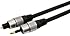 HQ Optisches kabel (Toslink-Stecker auf Klinkenstecker) 1,5 m