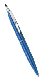 UPC 000235687403, St. Tropez Dual Demi Pen and PDA Stylus, Blue barrel