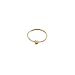 HONEYCAT 24k Gold Plated Tiny Circle Ring | Madewell, Minimalist, Delicate Jewelry, Celebrity Style