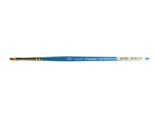 UPC 094376948325, Winsor &amp; Newton Cotman Water Colour Series 667 Short Handle Synthetic Brush - Angle 1/8&quot;