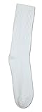 KB Design 3-Pack Crew Sock XXL Size 16-20 (White XXL)