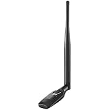 Netis WF2119S Wireless N150 Long-Range USB Adapter, Supports Windows, Mac OS, Linux, 5dBi High Gain Antennas, Slim Body