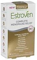 Complete Menopause Relief Hot Flashes, Energy, Stress, 56 Caplets (Pack of 2)