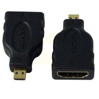 High Speed Micro HDMI (Type D) to HDMI (Type A) - Adapter for Connecting GoPro Hero4 / Hero3/ Hero3+ Camera to TV with HDMI Port - Premium Gold Quality Adaptor By Master Cables - Thumbnail 3