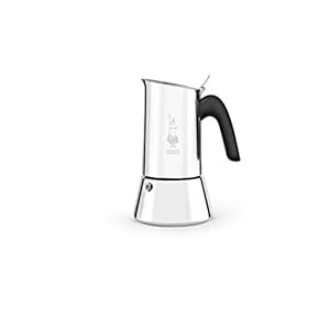 Bialetti New Venus 0007254/Cn, Koffiekan Voor 4 Koppen, Roestvrij Staal, 720 Gram