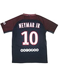 2017/18 Paris Saint-Germain F.C. NEYMAR JR #10 Home Men Football Soccer Adult Jersey (M)