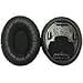 Replacement Oval Ear Pads Pad Cushion for JVC HA-NC250 HA-NC260 NC100 Noise Cancelling Headphones (100% Protein Leather)
