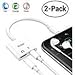 Actor Adapter & Splitter Compatible iPhone 7/7 Plus / 8/8 Plus/X, 2 Pack Dual 8 Pin Headphone Jack AUX Audio & Charging & Calling & Sync Cable Connector Earphone Charger
