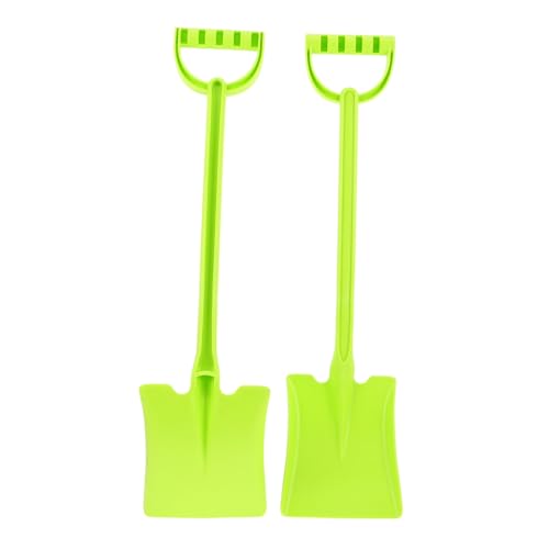 Generic 2pcs Beach Shovel Ergonomic Plastic Sand Tools for Versatile Garden Beach Play Spades Enhance Motor Skills Hand Eye Coordination for Outdoor Fun