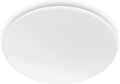 Philips LED Moire Ceiling Light 2700K 17W [Warm White - White]. for Indoor Lighting, Livingroom and Bedroom.