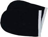 Deo Black Cotton Manicure Pedicure Mitts Booties Spa Treatment Liners Hands Feet view 3