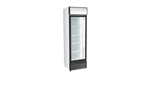armario refrigerado 1 puerta cristal 360 litros cs360 frio alhambra