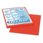 Pacon 103002 Tru-Ray Construction Paper, 76 lbs, 9 x 12, Orange, 50 Sheets/Pack
