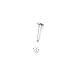 Labret Monroe Piercing - Lip Chin Piercing - 16G - 1.2mm