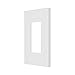 Insteon 1-Gang Screwless Wall Plate for Paddle Switch, 2422-222 (White)