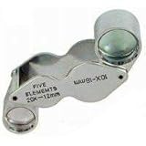 SE - Loupe - Dual, Chrome Plated, 10x/18mm, 20x/12mm - MJ368212