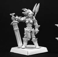 Reaper Pathfinder Amiri, Iconic Female Human Barbarian