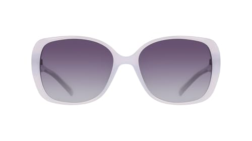 NAUTICA Women's Sunglasses N909SP - Milky Ice Blue with Smoke Gradient Lens