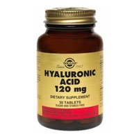 Solgar Hyaluronic Acid, 30 Tabs 120 mg(Pack of 4)
