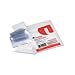 Universal UNV42215EE 2.25 in. Wide 1/5-Cut Tabs Hanging File Folder Plastic Index Tabs - Clear (25/Pack)