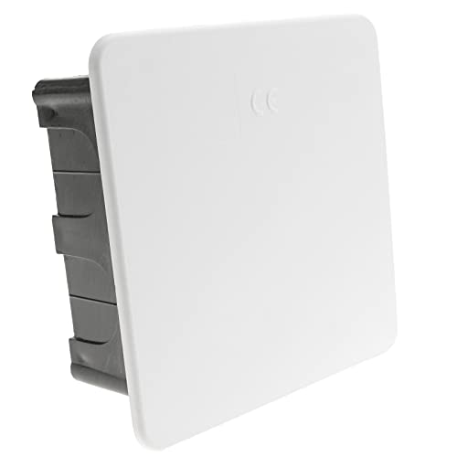 BeMatik - Boîte encastrée de registre électrique carré 100x100x48mm pour Les Murs Creux