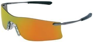 Crews Glasses 135-T4110AF Rubicon Safety Glass with Clear Anti-Fog Lens