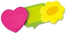 (6 Pack Value Bundle) RTG41200 Two-Tone Self-Stick Notepads, 3 Die-Cut Shapes, 3 50-Sheet Pads/Pack
