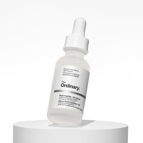 Sérum Multi-Peptídeo + AH, Sérum Multipeptídico com Ácido Hialurónico, Fórmula Anti-envelhecimento para pés de galinha, elasticidade e firmeza, 30 ml